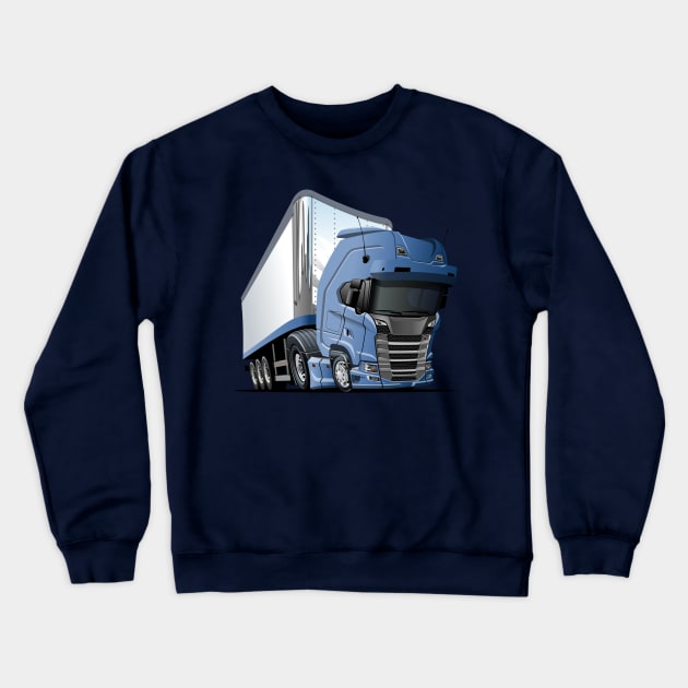 Cartoon truck Crewneck Sweatshirt by Mechanik